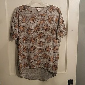 *PRICE DROP* XXS Lularoe Irma with TIGERS!!!
